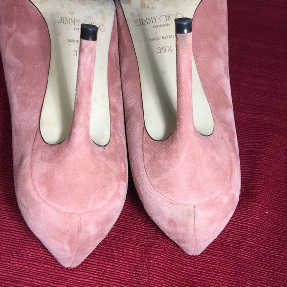 Love 100 Suede Pumps by Jimmy Choo - Picture 4 of 8